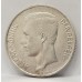 BELGIUM 1911 . TWO 2 FRANCS COIN . KEY DATE